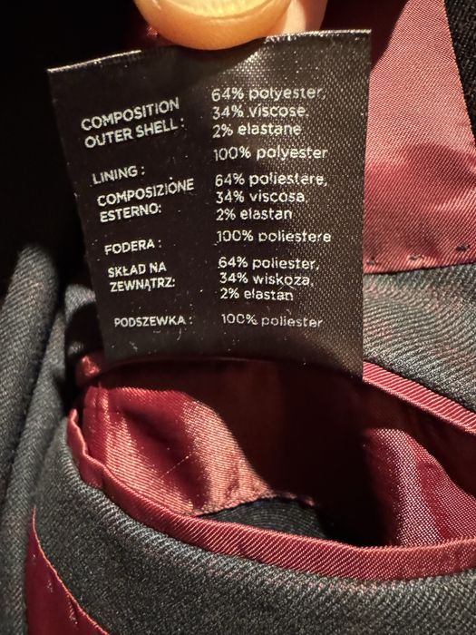 Garnitur męski marki Borgio lambrate navy