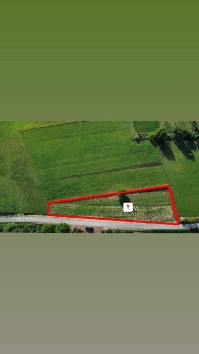 Działka budowlana 12 ar z pozwoleniem na budowę – Lipnica Górna - Widok 3
