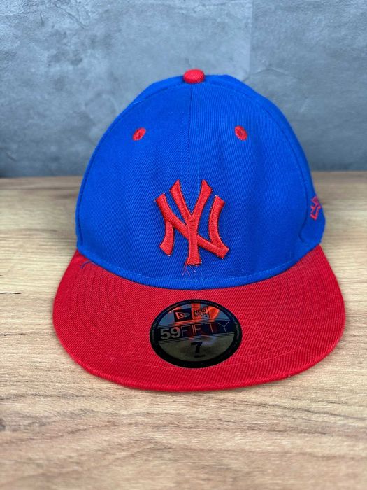 Czapka New Era 59FIFTY New York Yankees niebiesko-czerwona r 7 (56 cm)