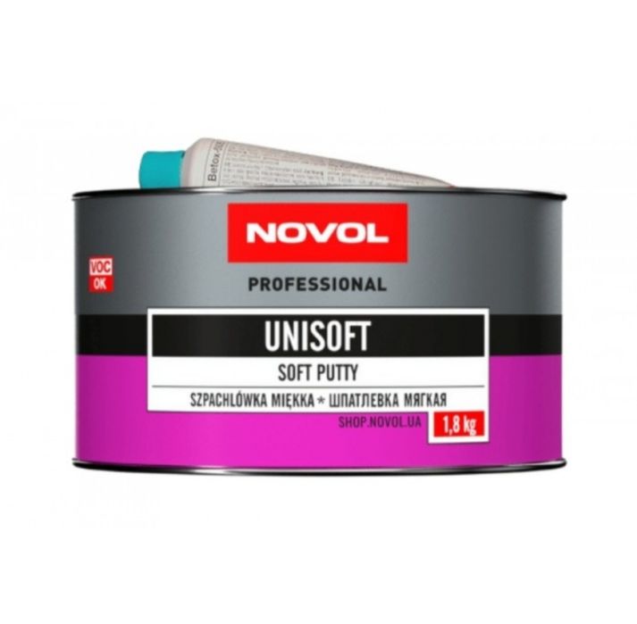 Шпаклівка Novol Fiber micro i unisoft