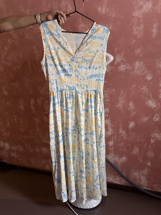 Сукня Gepur Літня сукня Українська сукня Сукня з надписами Патріотична