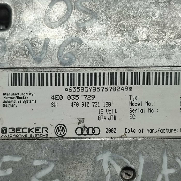 Moduł sterownik nawigacji MMI Audi a6 c6
