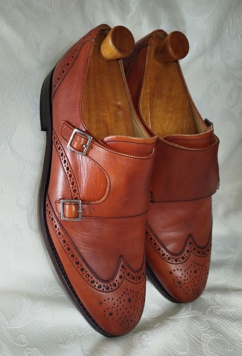 Туфли мужские Barker Double Monk р. 41.