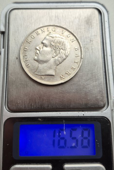 Німеччина імперія 3 марки 1909 - 1911 рр. 3 монети срібло