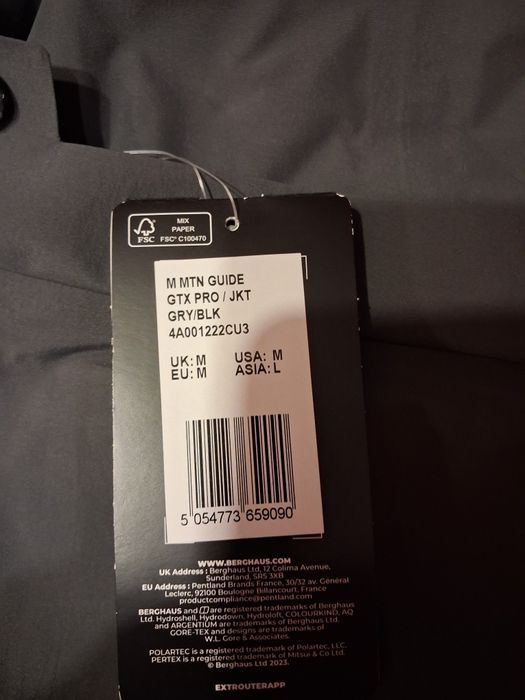 Gore-tex Pro kurtka  Berghaus