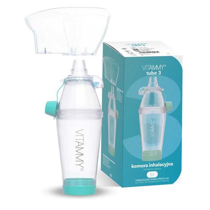 POWYSTAWOWY / Komora inhalacyjna dla dzieci powyżej 5 lat VITAMMY TUBE
