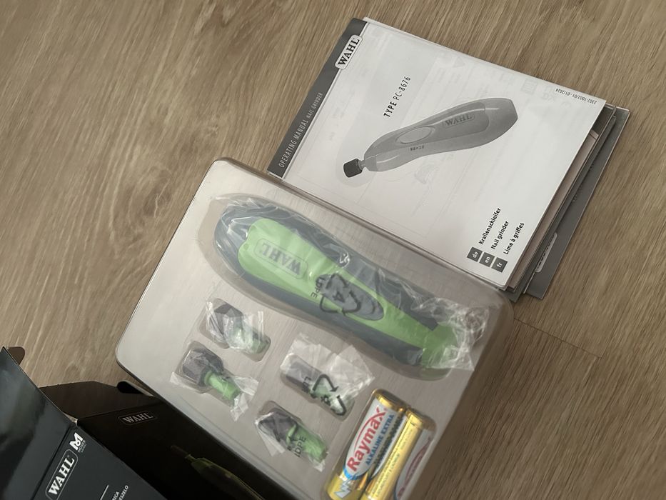 Wahl Cordless Nail Clipper | Novo | Aparador/Lima de Unhas para Cães e Gatos