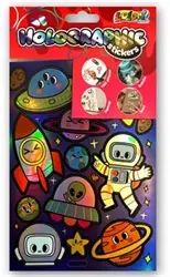 Samoprzylepne Naklejki Dekoracyjne Z Holograficznym Efektem Kosmos Planety. Nowy Produkt