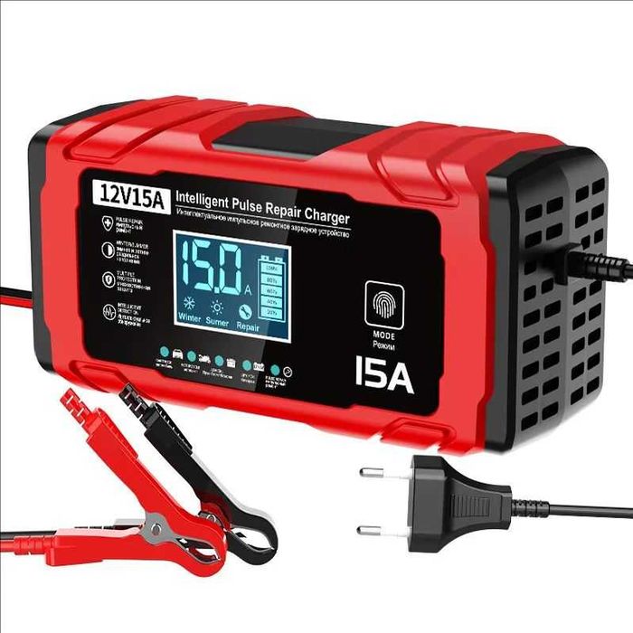 Зарядное 15А для LifePo4 12V с десульфатацией импульсное аккумулятор
