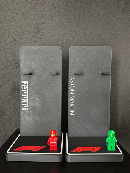 Suporte Lego Speed Champions F1 – Expositor Vertical