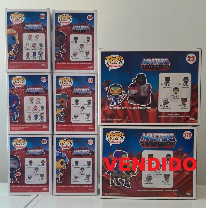 FUNKO POP! Masters of the Universe - Artigo NOVO