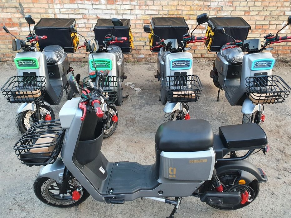 Електроскутер Dominator 1000W електричний купить мопед = ямаха гир