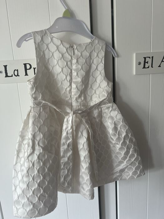 Piękna wizytowa sukienka cinderella 86cm