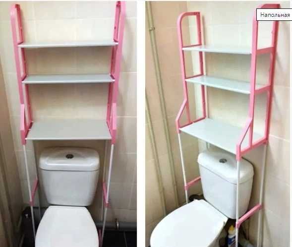 Полиця у ванну кімнату, полиця для пральної машини