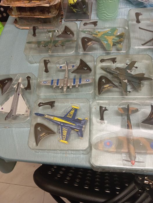 Miniaturas maisto aviões 2°guerra mundial