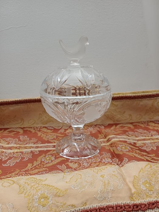 Bomboneira em cristal d' Arques