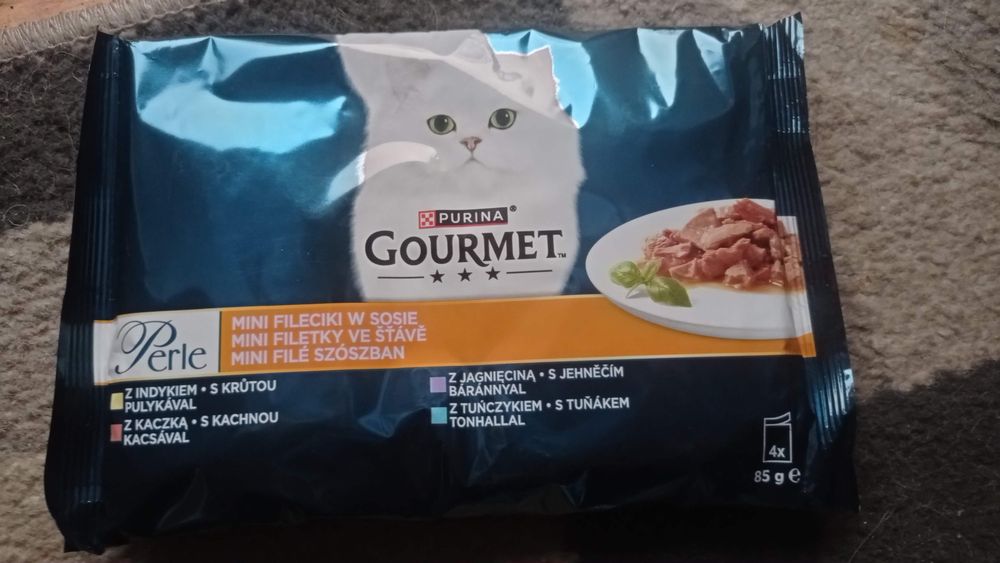 Zestaw karma dla kota Purina Gourmet Perle, A La Carte 10 x 4 x 85g