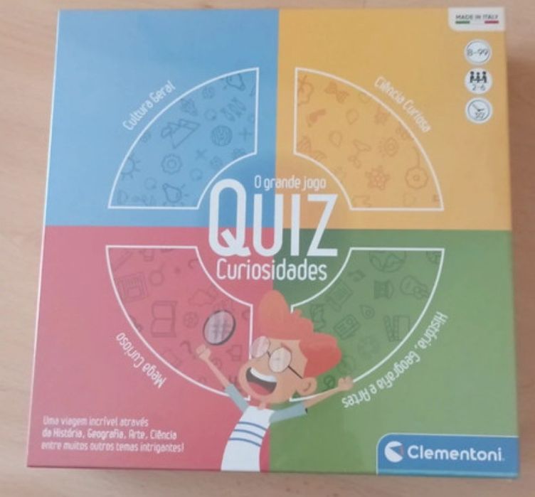 Jogo didático Clementoni, Novo. Para 9 anos