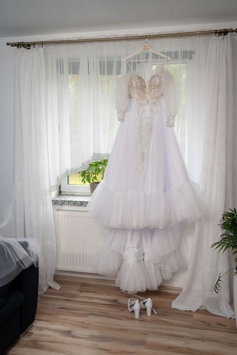 Suknia ślubna boho glamour