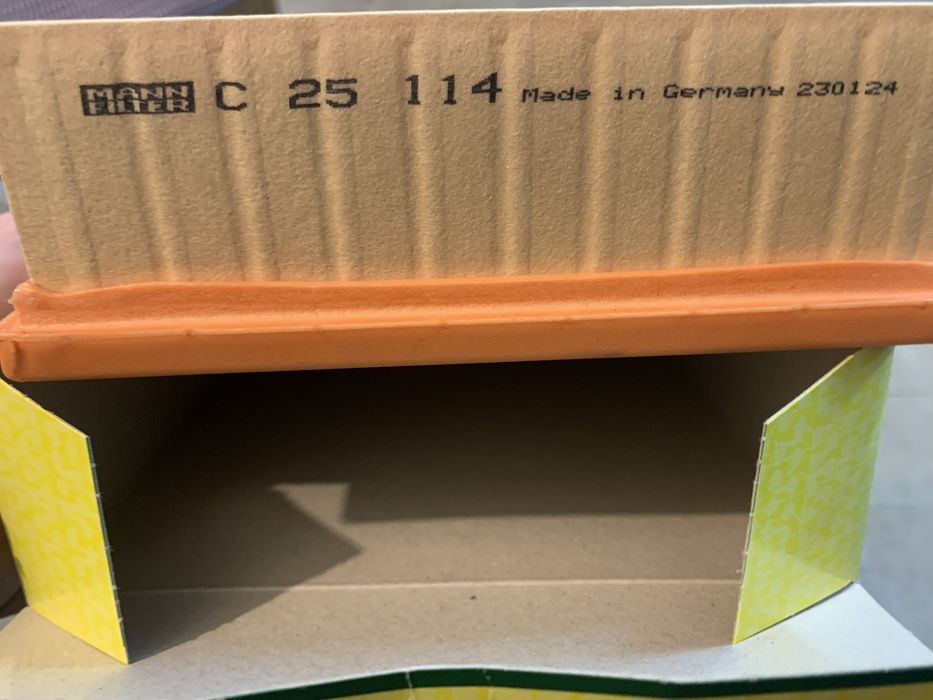 Фильтр воздушный mann c25114