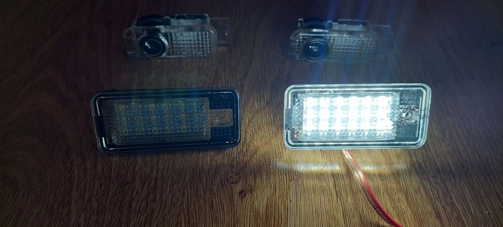 LED подсветка 3d дверей номеров Ауди Bmw E46 E53 Audi A3 A4 A8 A6 Q7