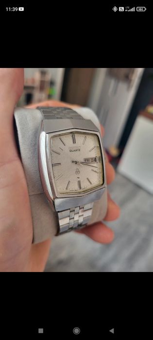 Seiko quartz październik 1985 snowflakes