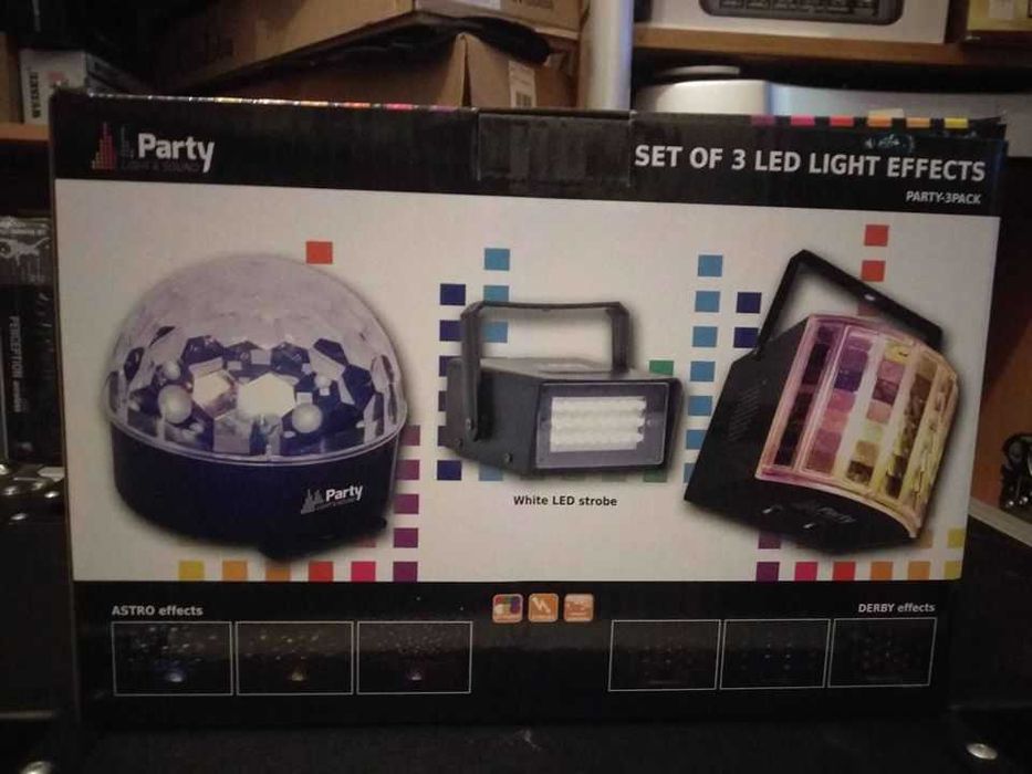 KIT Iluminação Discoteca NOVO por estrear, faço envio