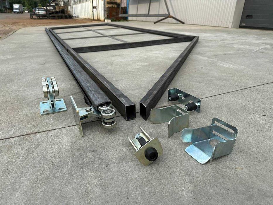 Ворота Свари Сам, Откатные ворота, Сдвижные ворота на роликах