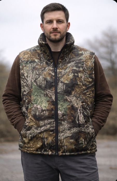 Тепла жилетка на хутрі