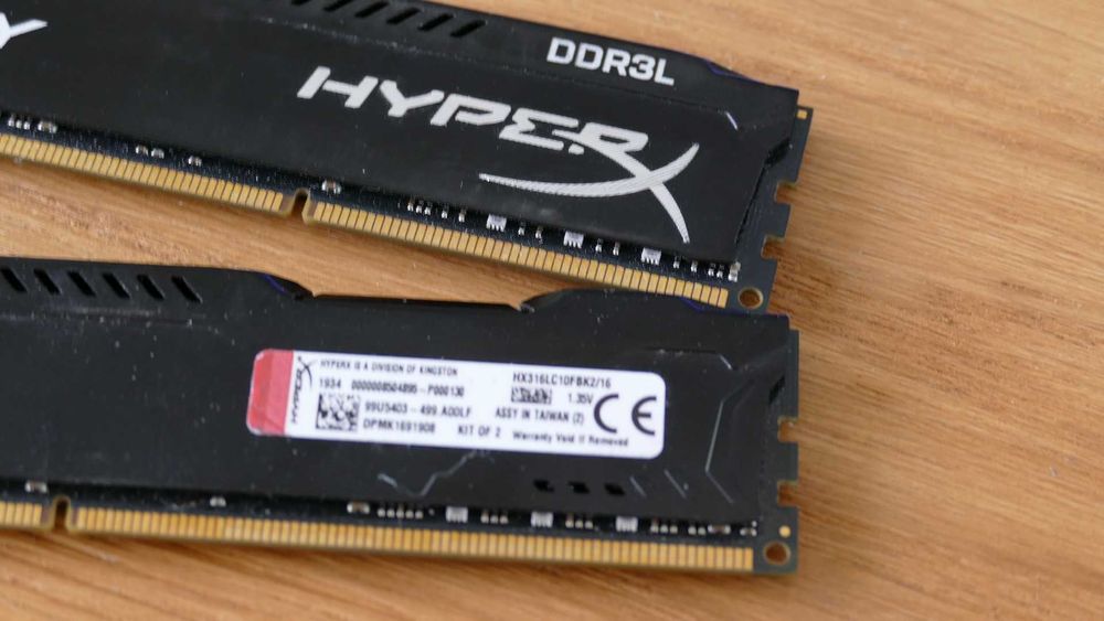 DDR3 HyperX Fury Black 8Gb