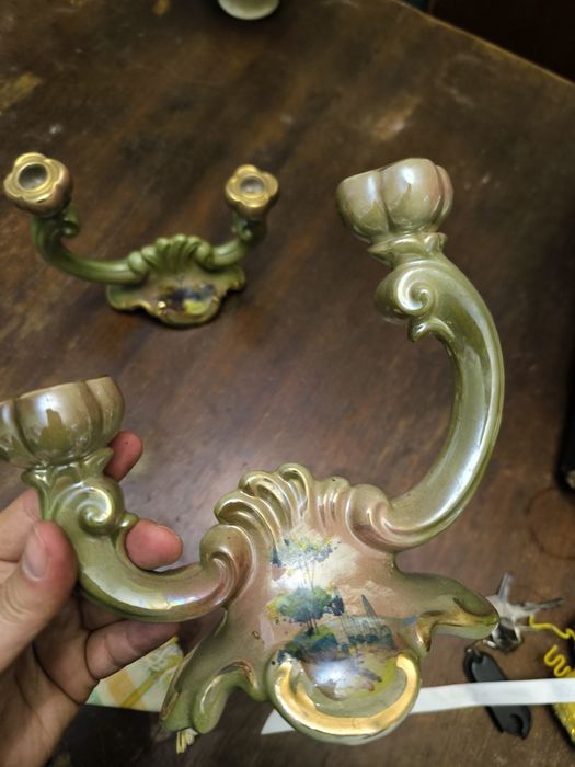 Porcelana para velas - Alcobaça