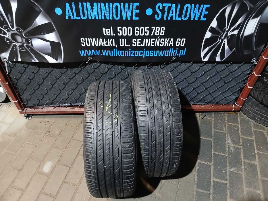 2x używane opony letnie Bridgestone 225/45 R17 Gwarancja Montaż