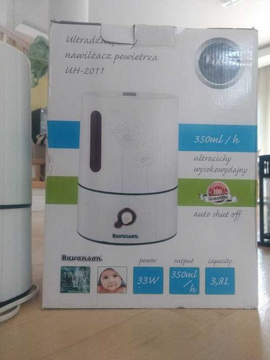 nawilżacz ultradźwiękowy Ravanson