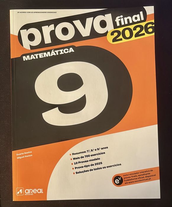 Prova Final 2026 - Matemática (9.º ano)