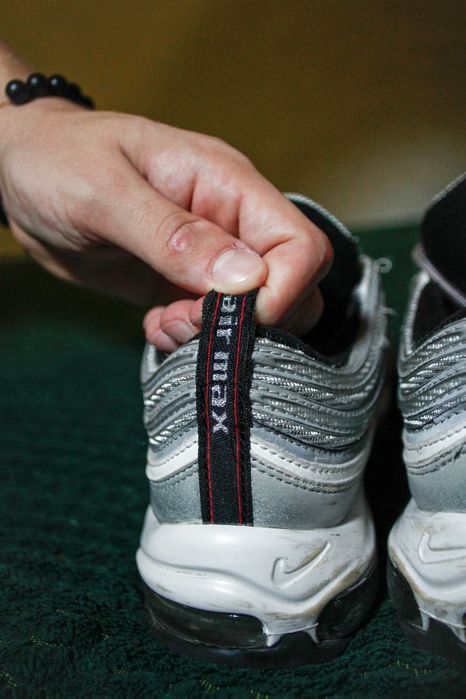 Nike Air Max 97 OG Metallic Silver/ University Red-Black