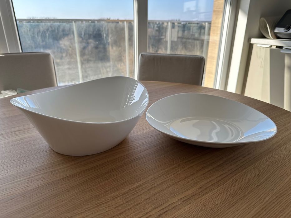 Miska i talerz do serwowania unikat Ikea Skyn