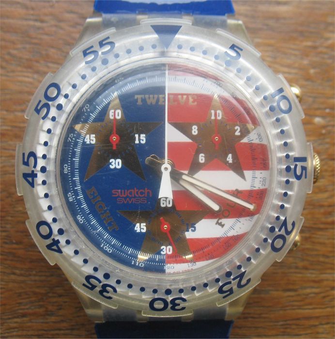 Swatch - AquaChrono American Dream - SEK1 0 3 (1 9 9 5)