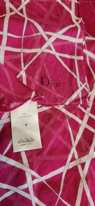 Шарф шовковий Christian Dior