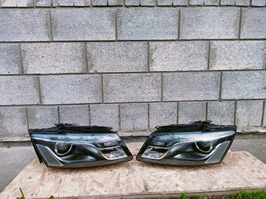 Фара Audi Q5 Xenon Led S-line Ауді Ку5 Фари