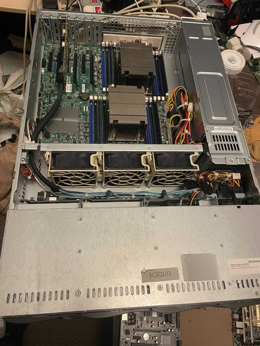 Сервер Server 2U Supermicro  X9DRi-F E5-2620 V2,  16Gb DDR3