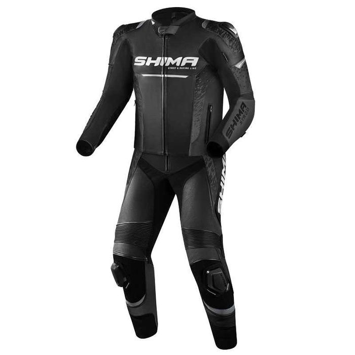 Kombinezon motocyklowy Shima STR 2.0 black motorbiker PROMOCJA