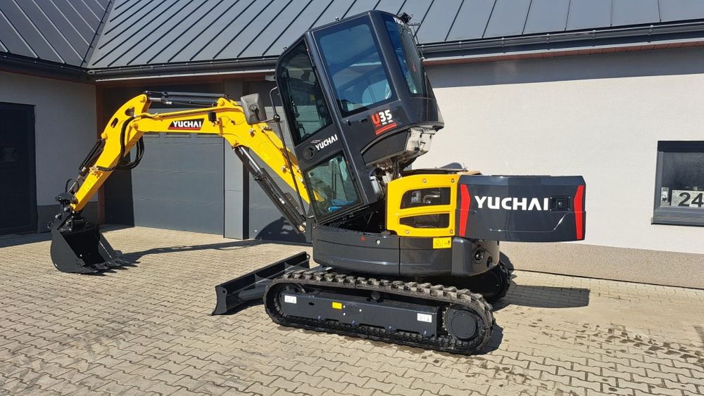 Minikoparka Yuchai U35, klima , 3,9tony, Yanmar, 2026, nowa