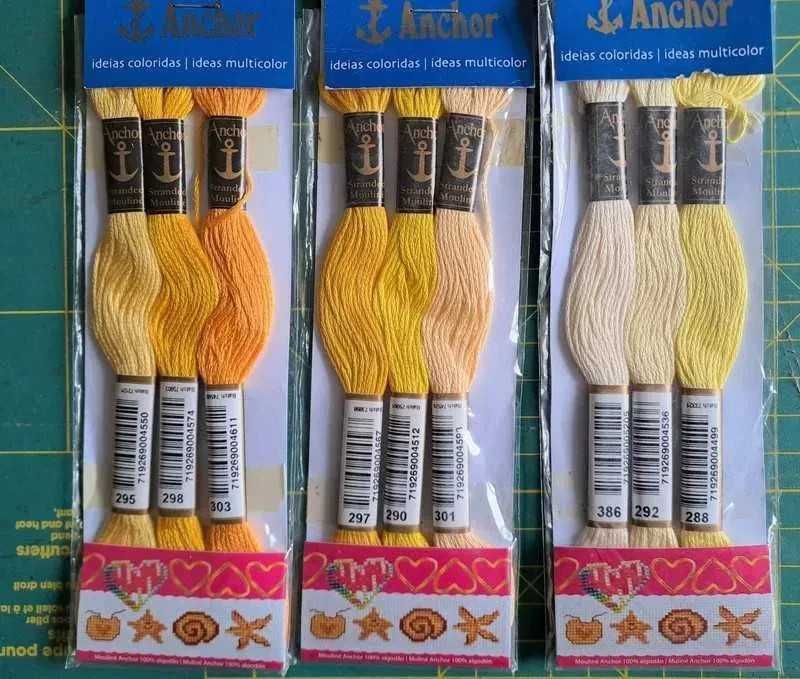 Anchor Mouliné - Tons de amarelo