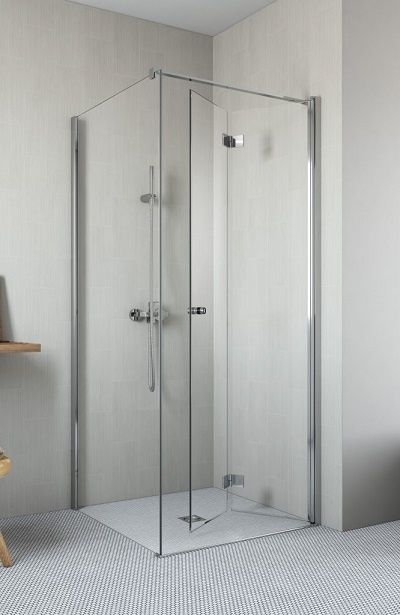 Radawey Essenza/Fuenta ściana boczna 100cm Prysznic Ścianka Szkło Kabi