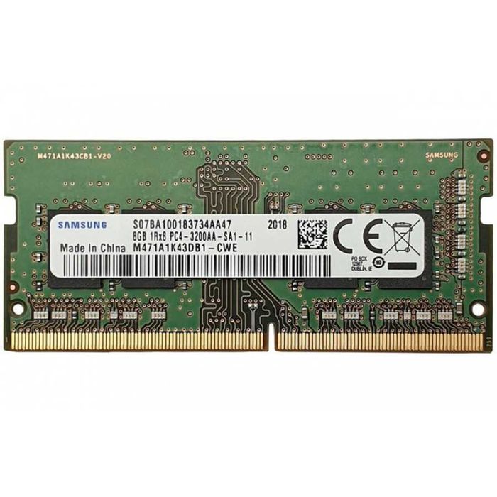 Пам'ять DDR4 8Gb 3200MHz SO-DIMM, ОПТ, RAM ДДР4 8Гб, Samsung, Kingston