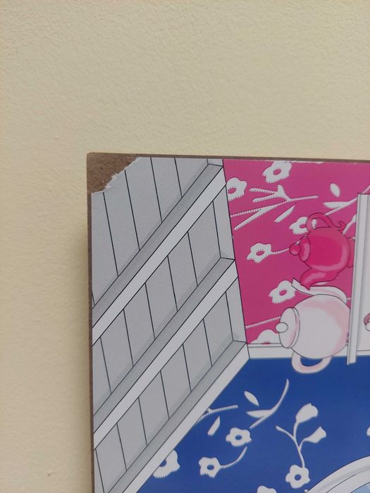 BAKAJI Domek dla lalek dla dzieci drewniany 118cm A