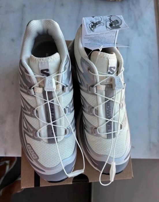 SALOMON XT6 Branco/Cinza