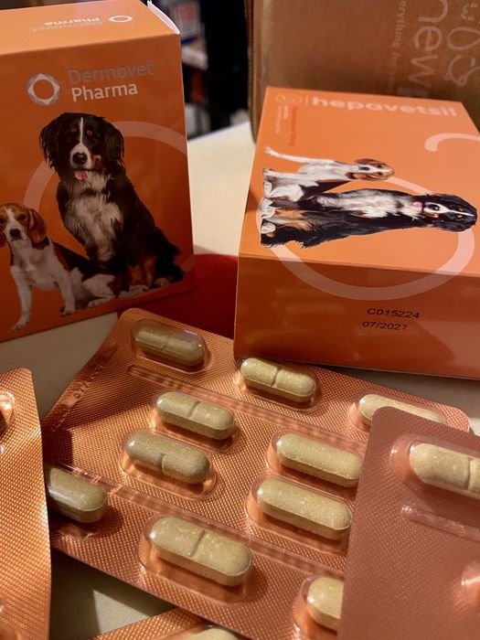 Hepavetsil  - Alimento de suporte ao metabolismo hepatico para animais