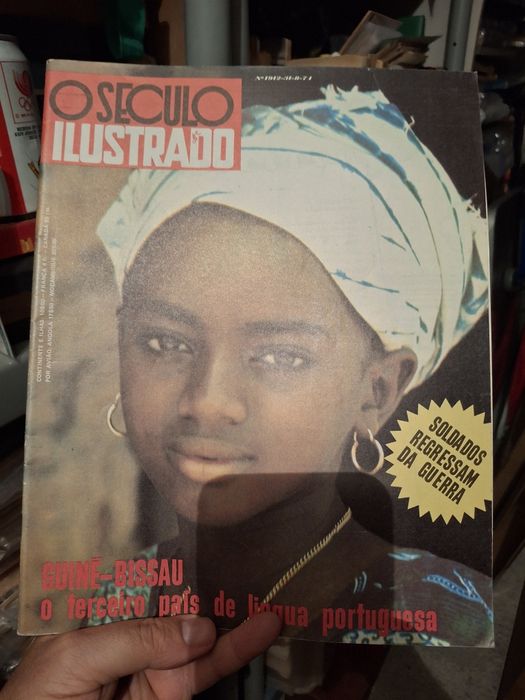 Revistas muito antigas independência cabo verde e Guiné