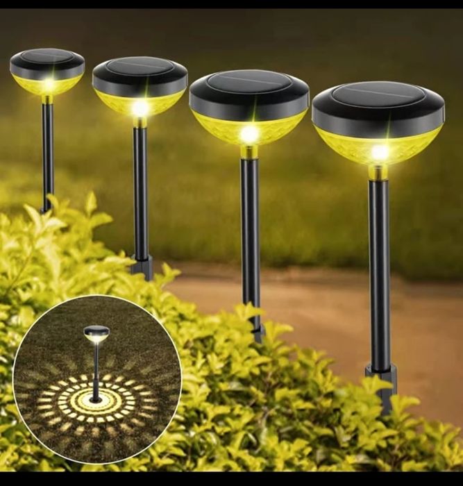 Lampy LED solarne. Bajkowe. 6 szt  czyli 3 komplety